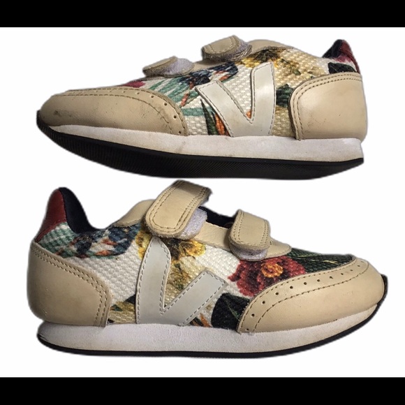 veja floral sneakers